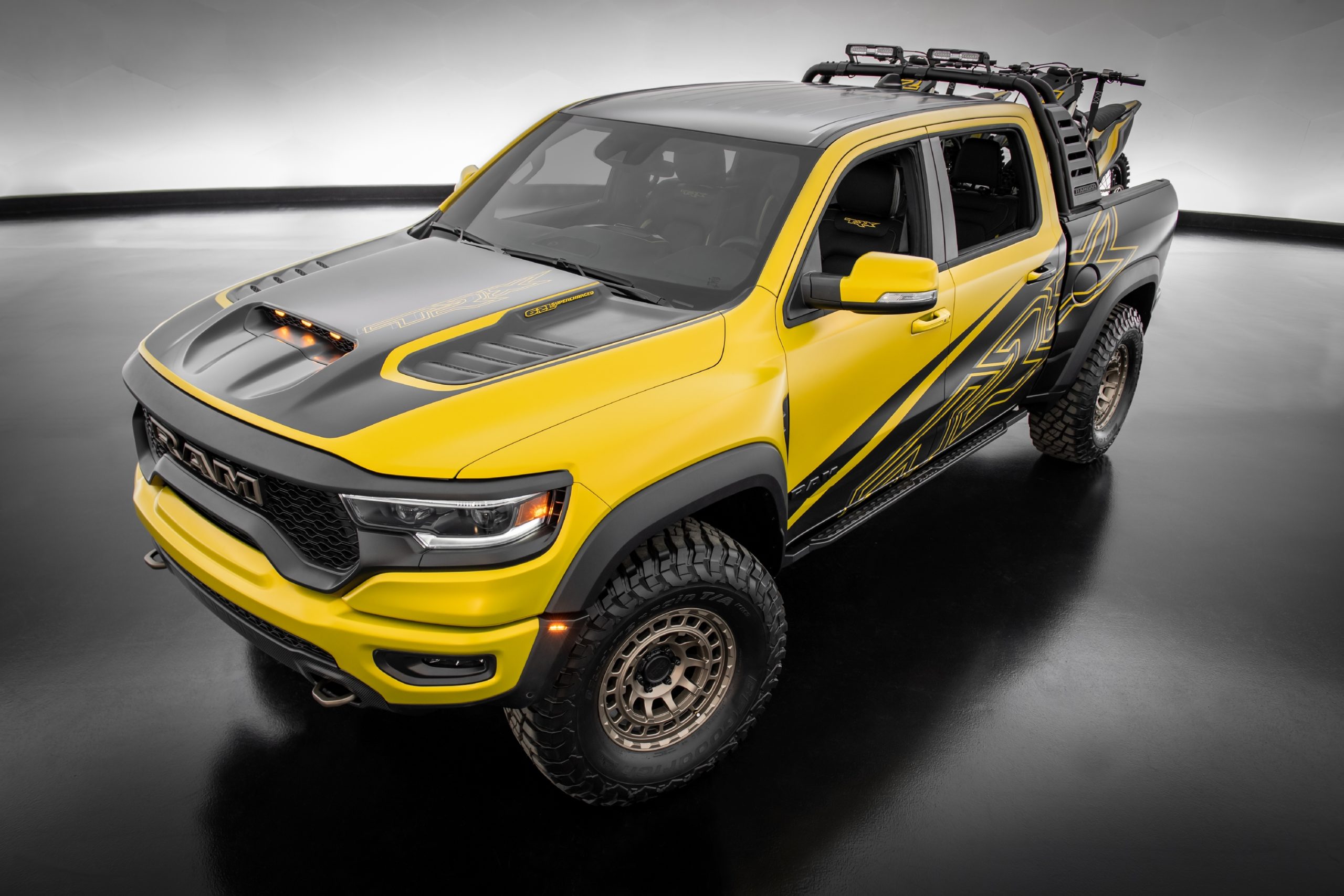 Ram TRX Gold Shot Concept Debuts at SEMA Overland Expo®