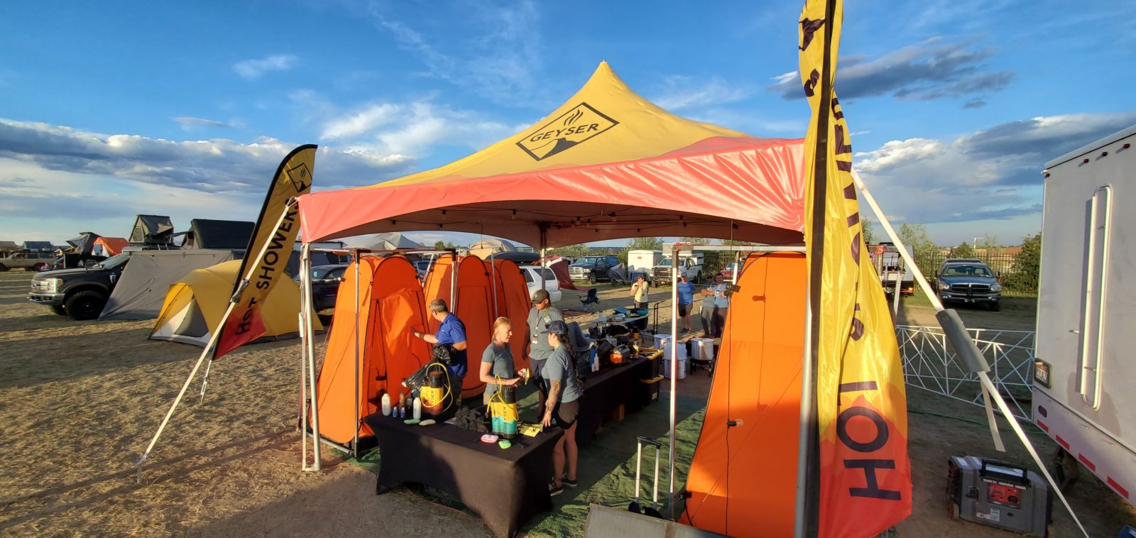 Geyser Shower Systems Partners with Overland Expo Overland Expo