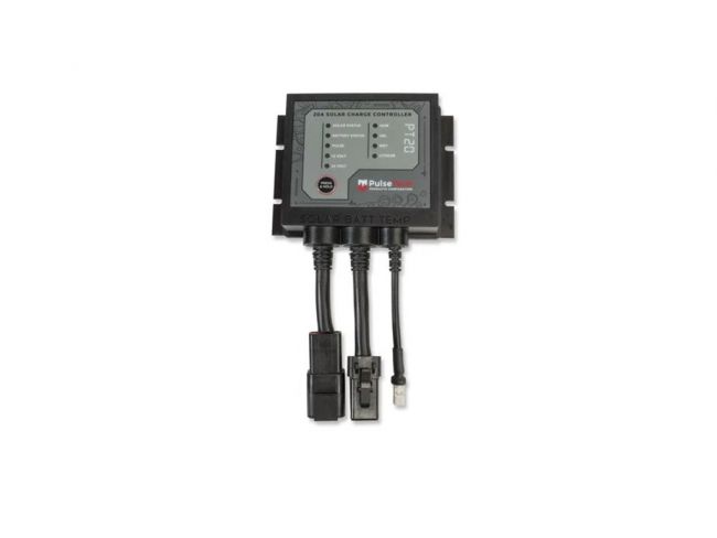 Product photo of Zamp Solar 20 Amp Solar Charge Controller. 