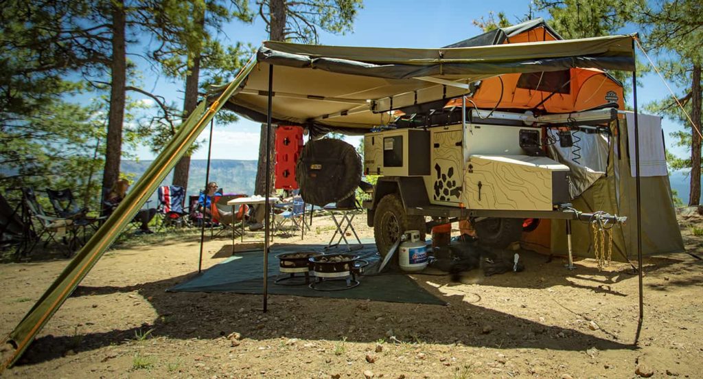 off road overland travel trailer