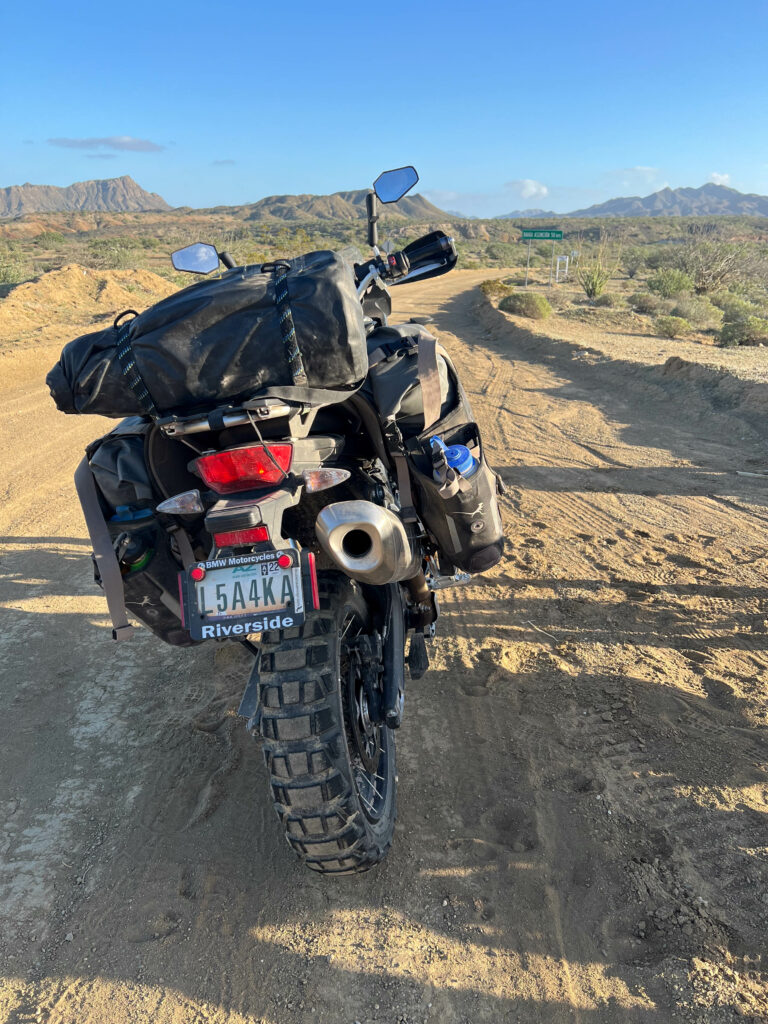 Bridgestone Battlex Adventurecross AX41 in Baja Mexico