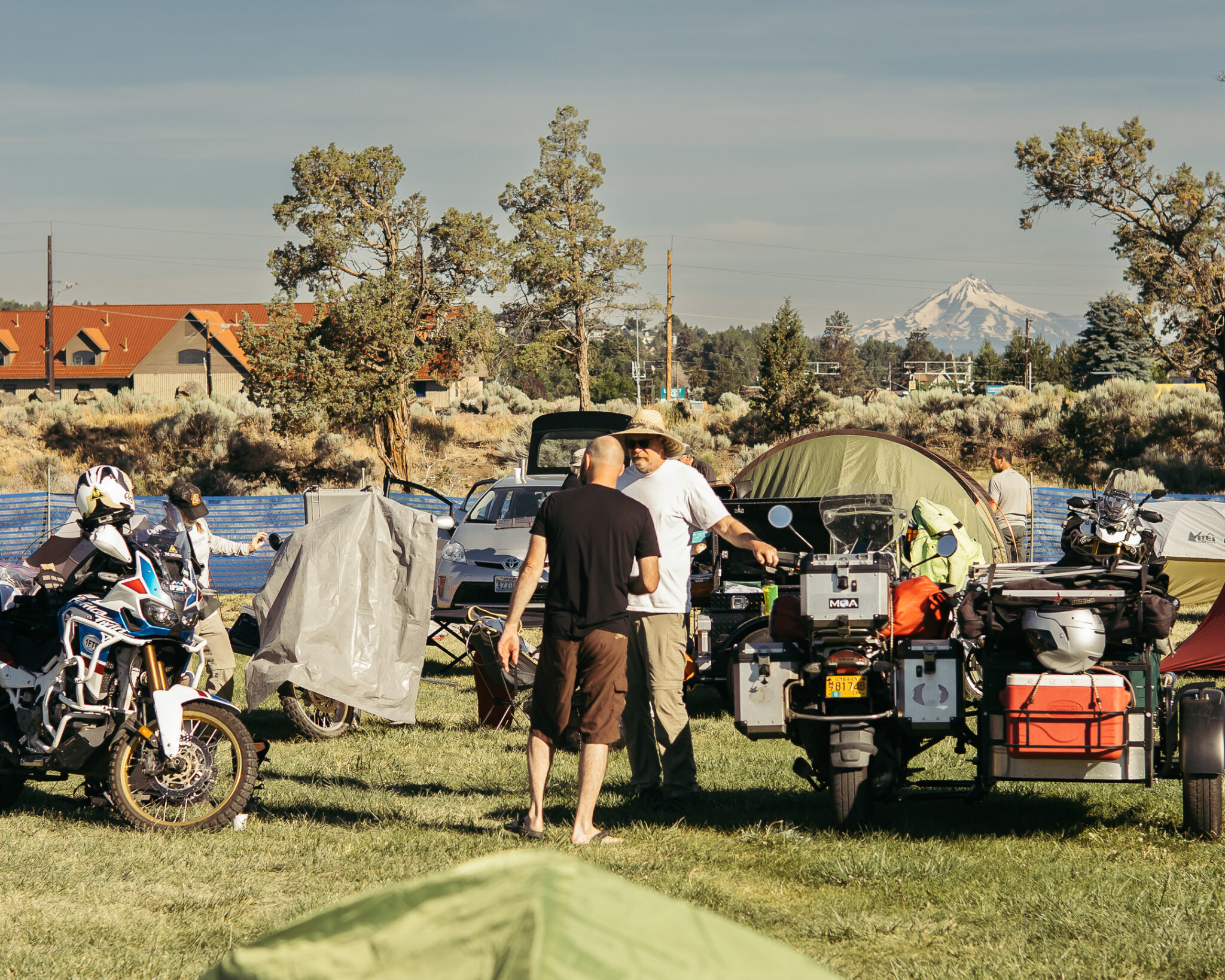 Motorcycle Activities at Overland Expo Pacific Northwest 2023 Overland