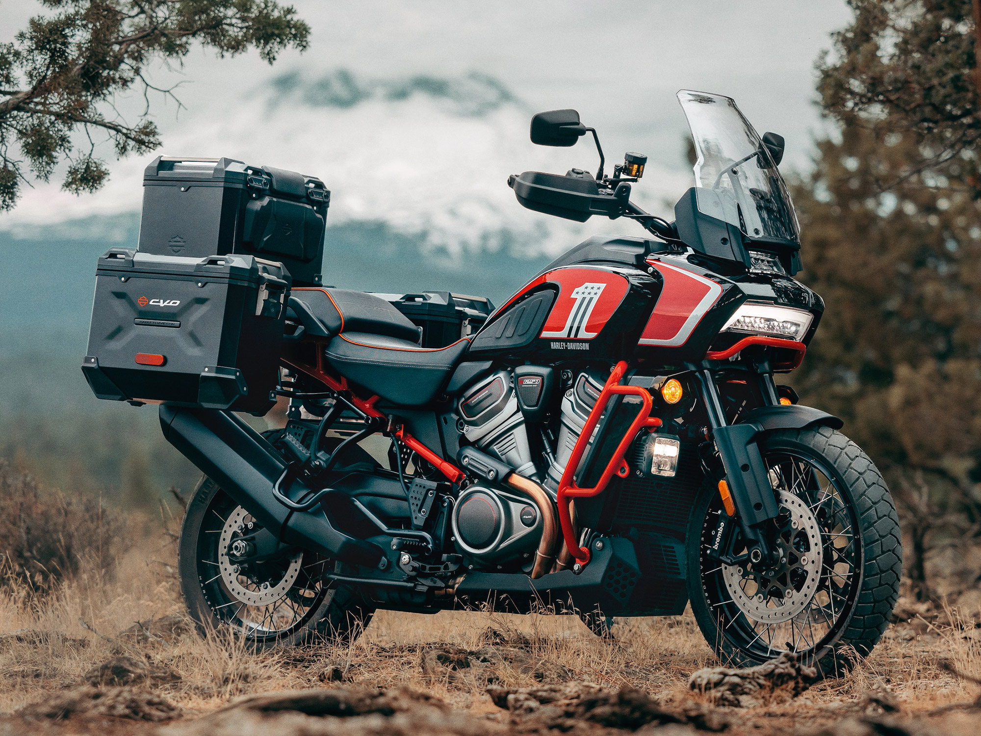 Harley Davidson Debuts ADV Ready CVO Pan America