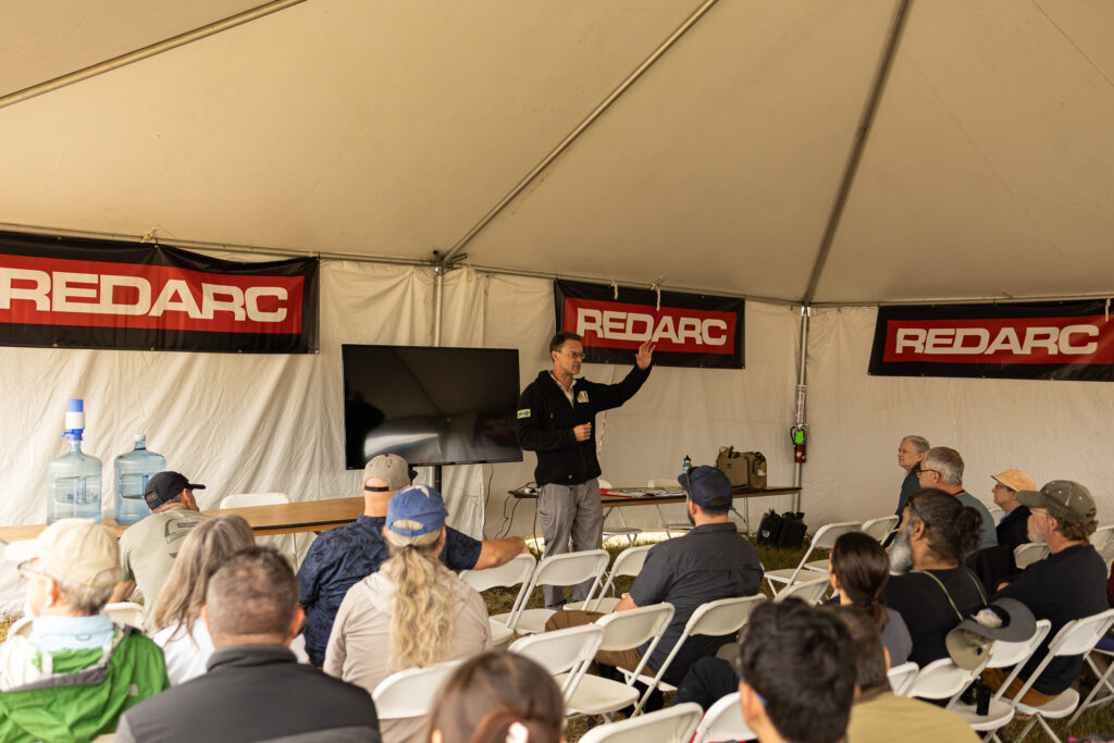 One of the many educational sessions at Overland Expo.