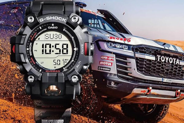 Casio, Casio watch, Toyota, Toyota Land Cruiser, Land Cruiser, Casio G-Shock, tough watches, survival watches, overlanding watches,