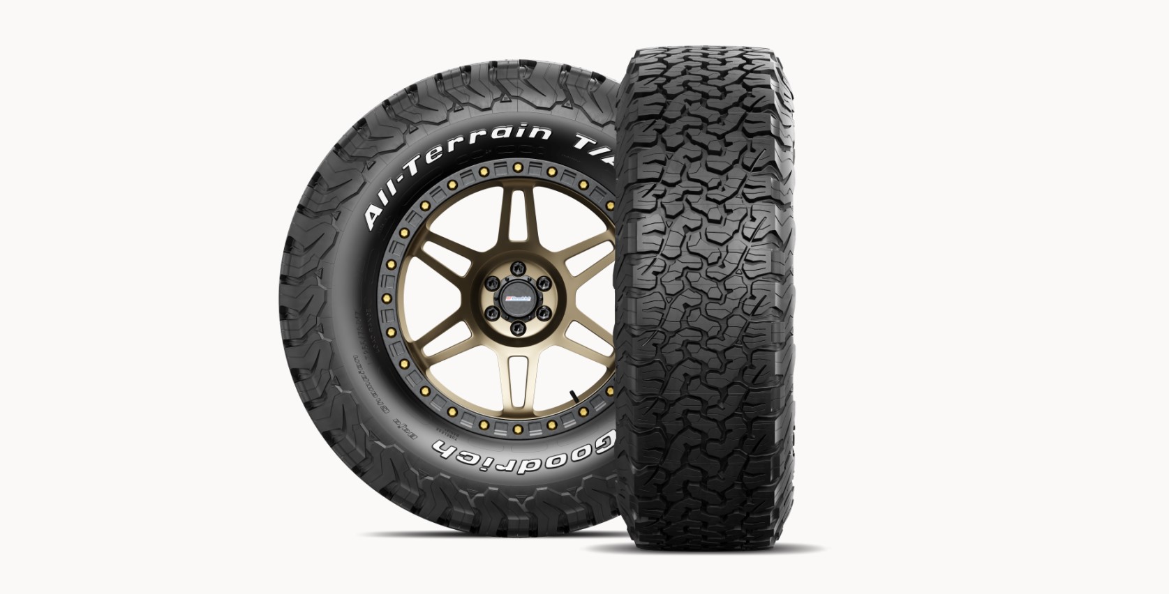 Tires: BFGoodrich All-Terrain 33-inch T/A KO2 Overland Expo