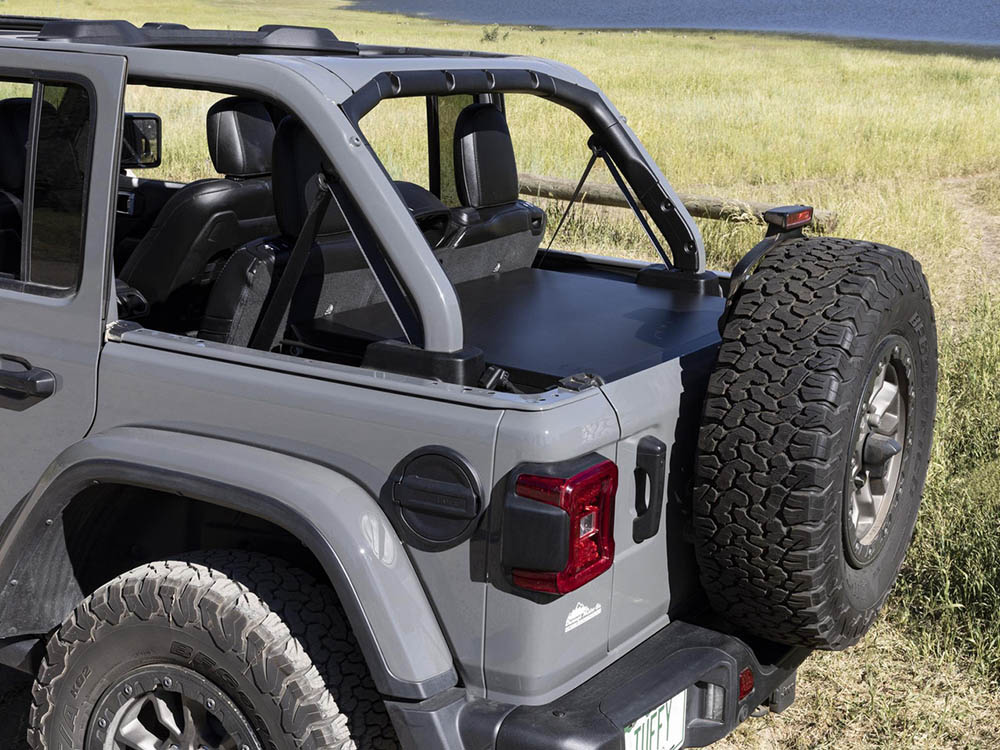 Tuffy Security Products, weapons storage, gear storage, lockable storage, 2024 Jeep Wrangler, Wrangler,