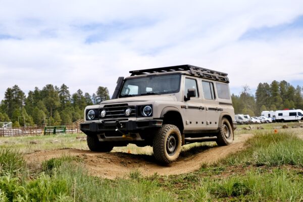 INEOS Grenadier Ride and Drive at Overland Expo West