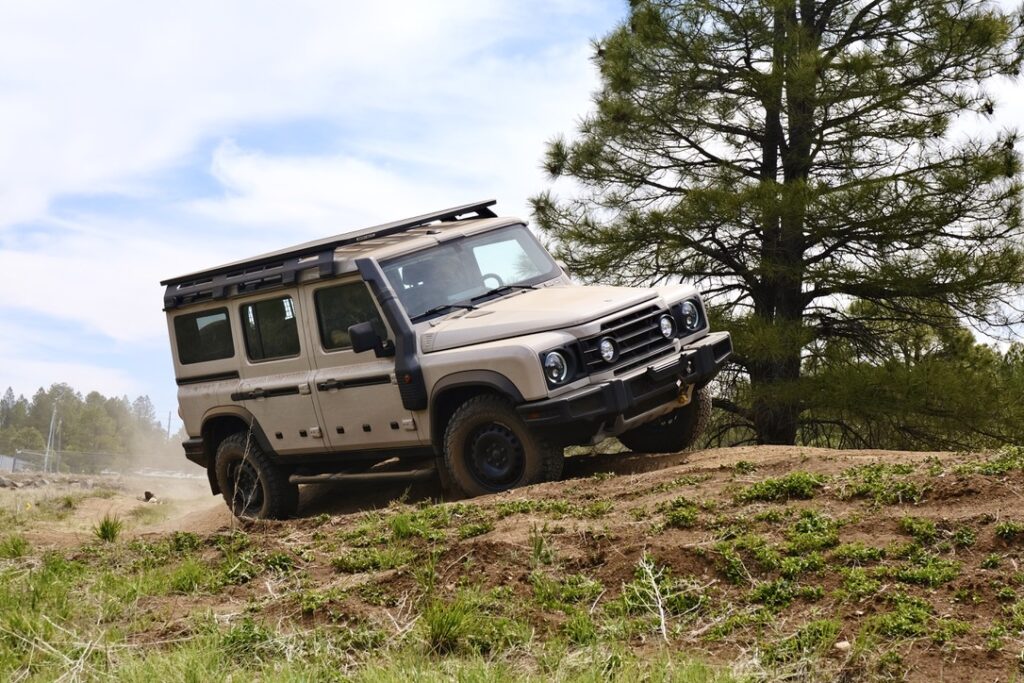 INEOS Grenadier Ride and Drive at Overland Expo West