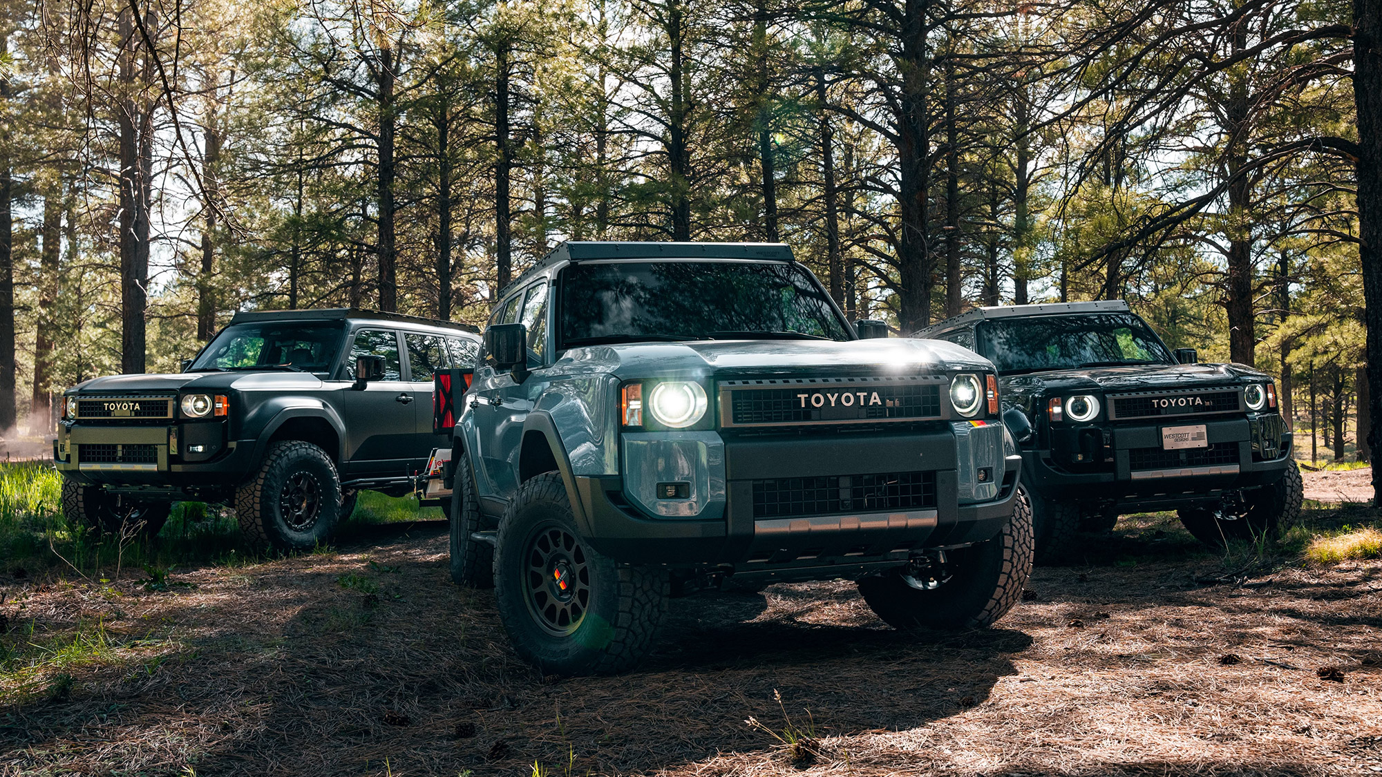 Westcott Designs Shows Custom Land Cruiser Builds at Overland Expo West