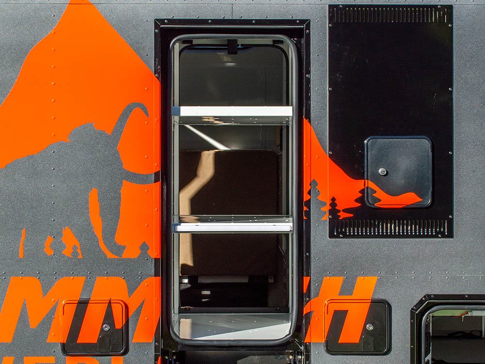 overlanding trailer, camping trailer, off-road trailer, military trailer, high-clearance trailer, bulletproof trailer, heatproof trailer, trailer, pop-up trailer, Mammoth Overland, Tall Boy Trailer, TL trailer, glamping,