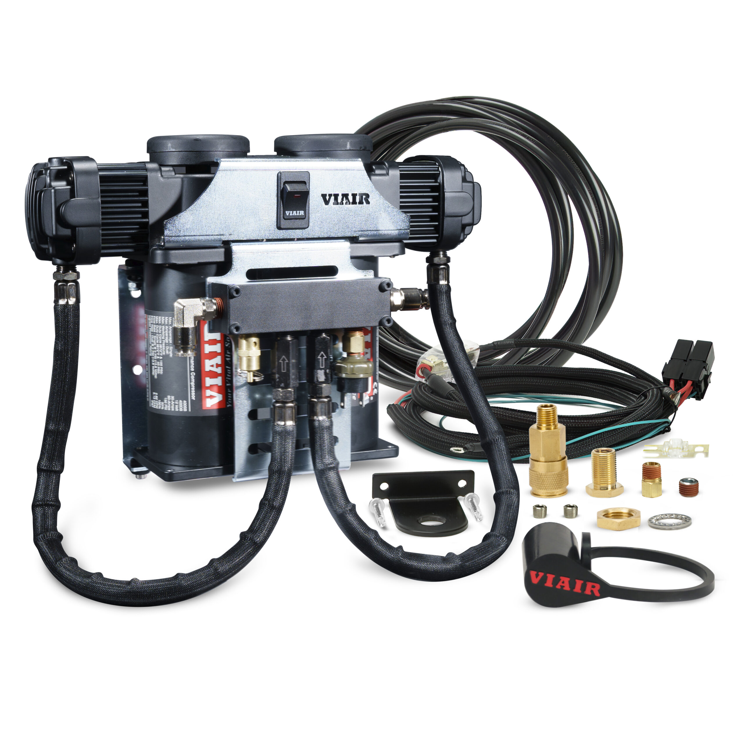 Air Compressor: VIAIR Dual Mounted Systems Overland Expo
