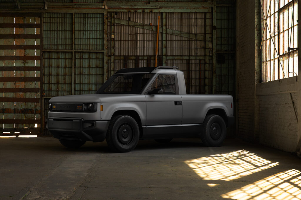 Slate truck