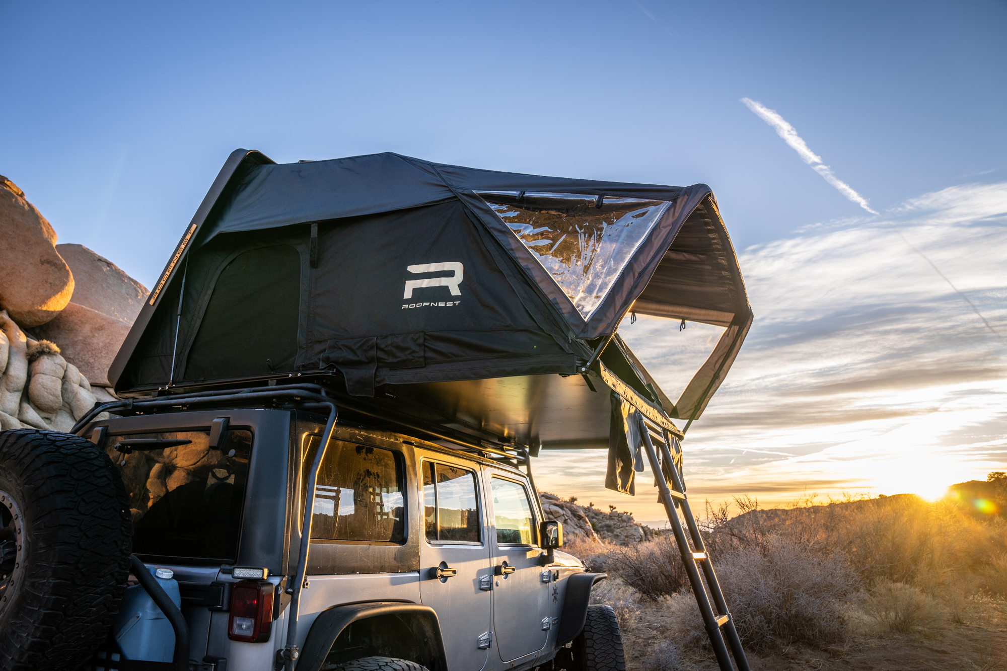 Roofnest Debuts the Largest Hardshell Rooftop Tent