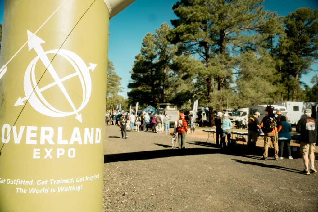 Attendees at Overland Expo WEST