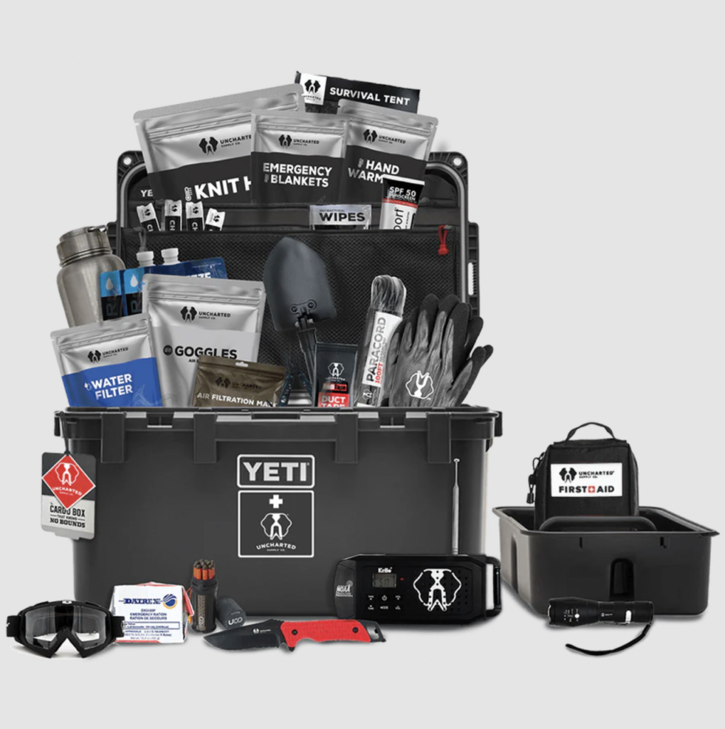 A well-stocked first aid kit should contain survival gear to get you out of a medical emergency or other precarious safety situation.