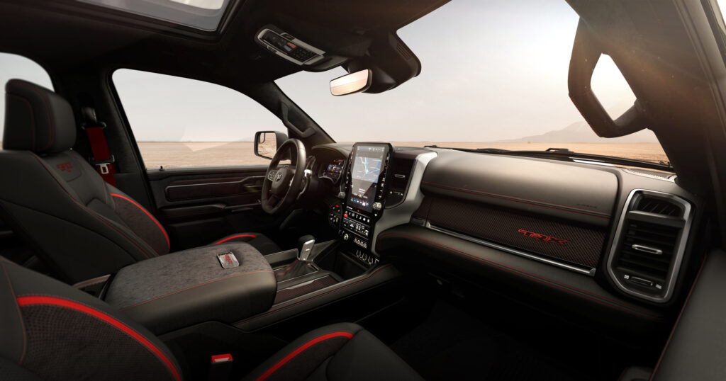 Ram TRX interior
