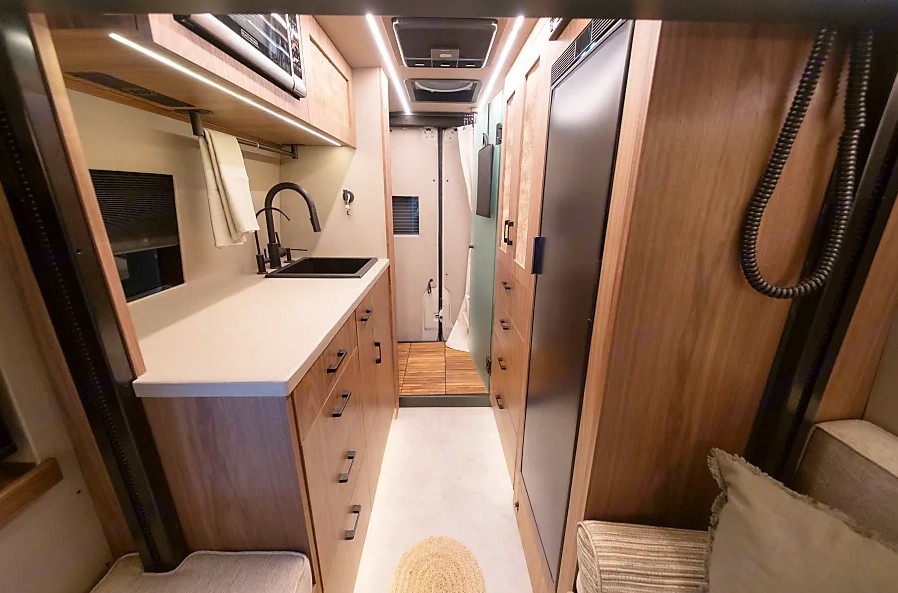 Sandy Vans Concrete Oasis