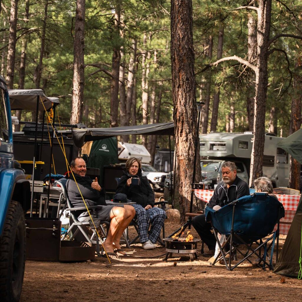 Camping at Overland Expo West