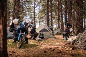 Camping at Overland Expo West