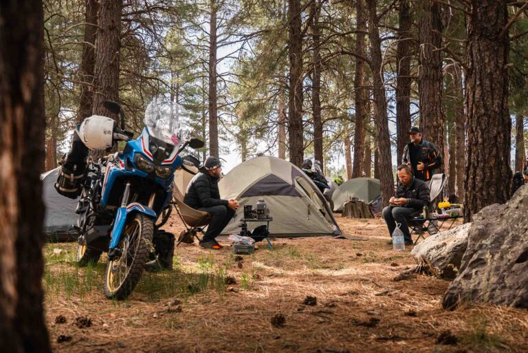 Camping at Overland Expo West