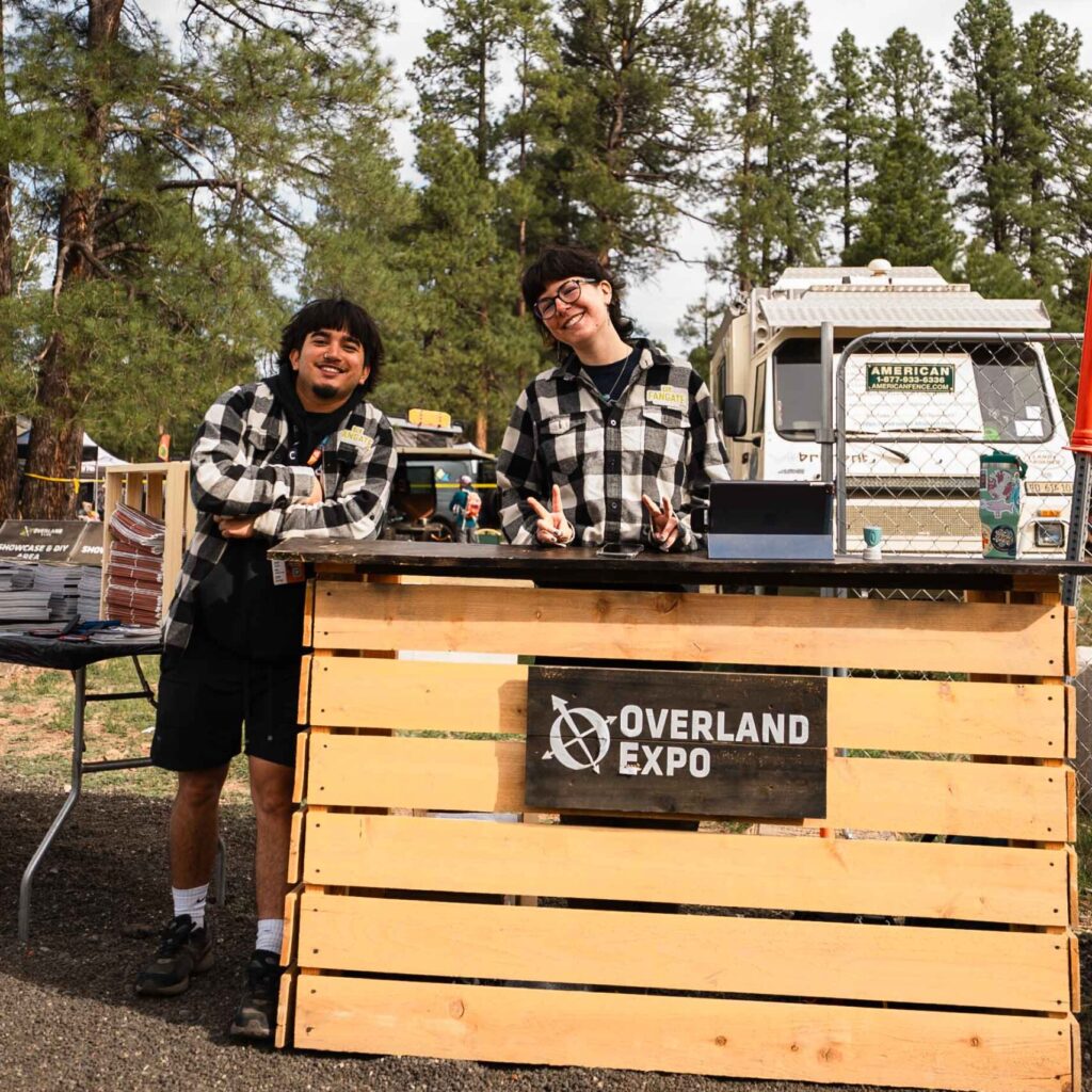 Camping at Overland Expo West