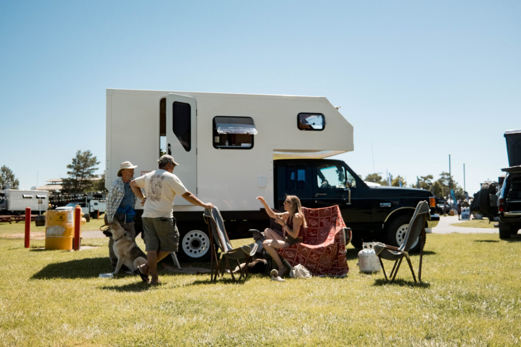 Camping at Overland Expo PNW