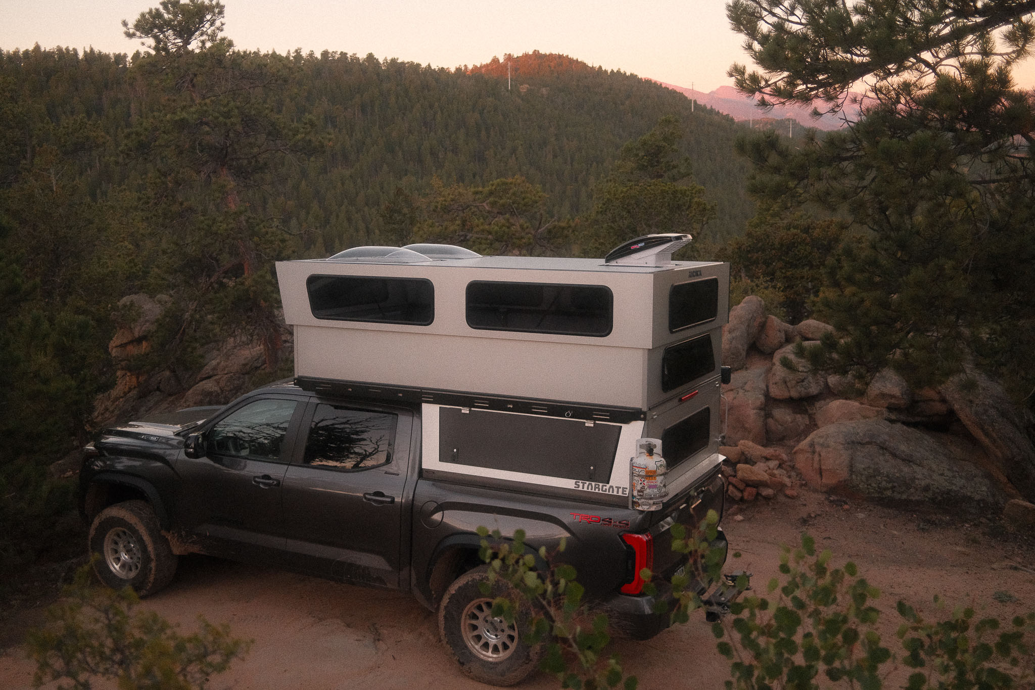 RADICA Introduces the Hard-Sided STARGATE Pop-Top Truck Camper