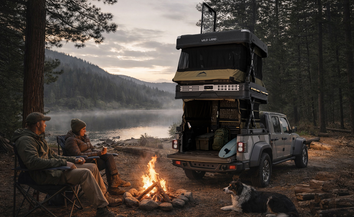 Wild Land’s PickupMate Adds Camp Space Without Permanently Converting Your Truck